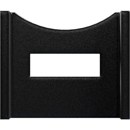 Ekena Millwork Barnfold Fixed Hanger Stop, Black GB6007MSBL